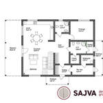 Готовый дом «ХОЛЛХАУС» с террасой 208 м²
